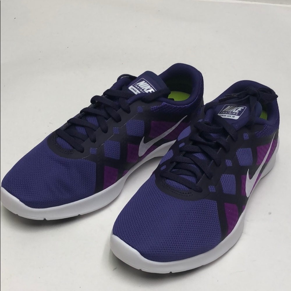 Nike Lunar Lux Tr Purple Shoes New - Picture 3 of 8
